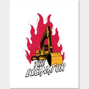 The Excavator Posters and Art